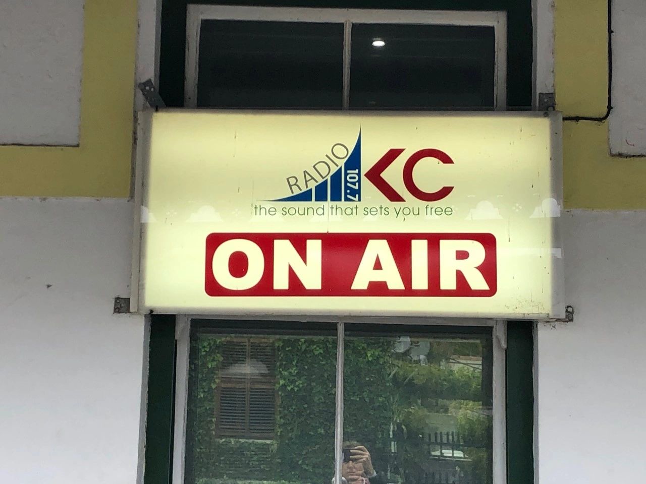 KC radio outside